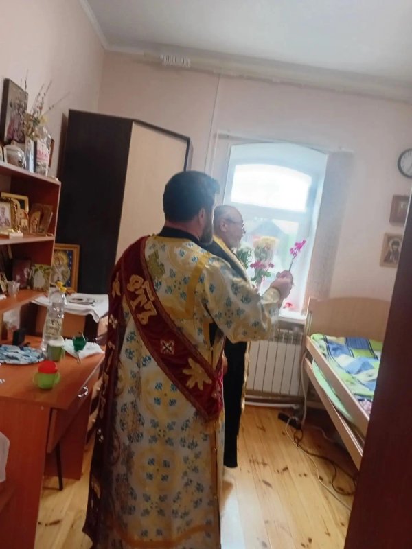 Духовенство I благочиния поздравило схимонахиню Иоанну (Леонтьеву) с днем рождения.