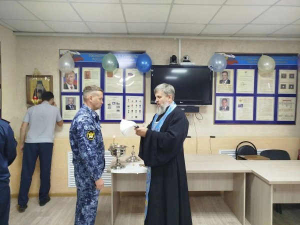 В СИЗО-3 г.Инзы УФСИН России по Ульяновской области состоялся молебен памяти преподобного Пимена Угрешского