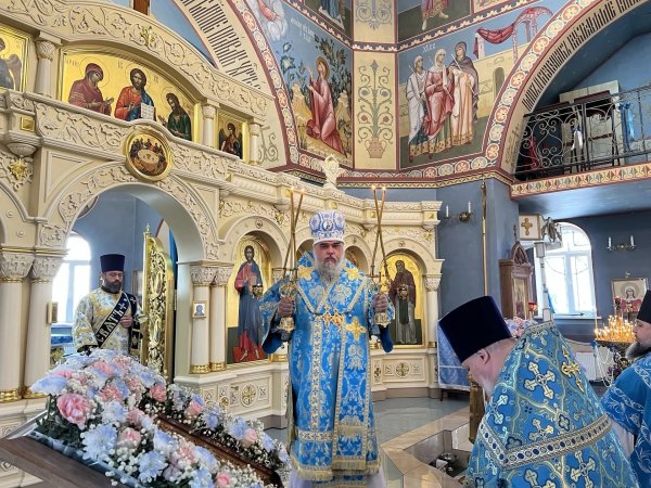 Храмовый праздник в соборе в честь Рождества Пресвятой Богородицы