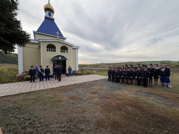 Торжественное посвящение младших кадетов в Николаевской школе