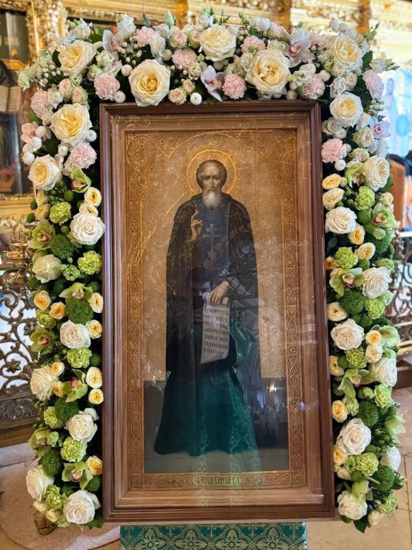 Божественная литургия в Сергиевском трапезном храме Троице-Сергиевой Лавры