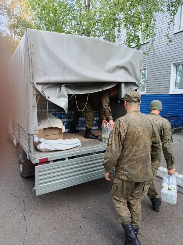 Гуманитарная помощь воинам, участвующим в СВО