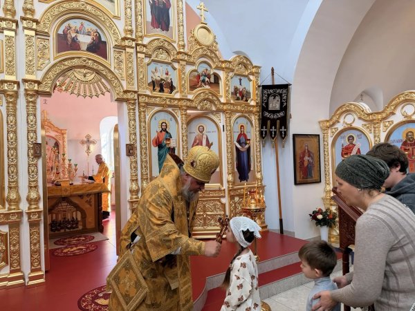 Архиерейское служение в Павловском благочинии Барышской епархии