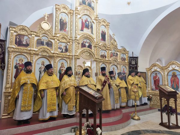 Архиерейское служение в Павловском благочинии Барышской епархии