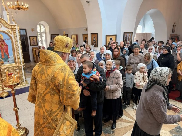 Архиерейское служение в Павловском благочинии Барышской епархии