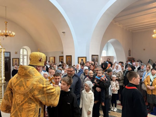 Архиерейское служение в Павловском благочинии Барышской епархии