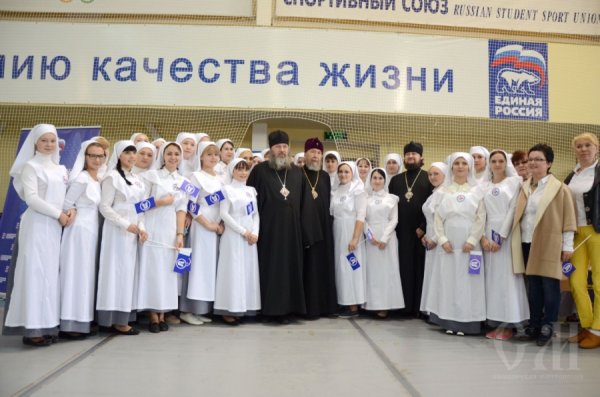 Епископ Барышский и Инзенский Филарет принял участие в "Волне здоровья"
