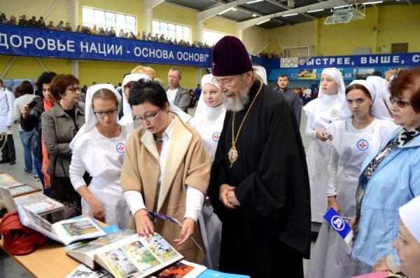 Епископ Барышский и Инзенский Филарет принял участие в "Волне здоровья"