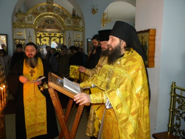 В Барышской епархии молитвенно почтили память схиигумена Агафангела