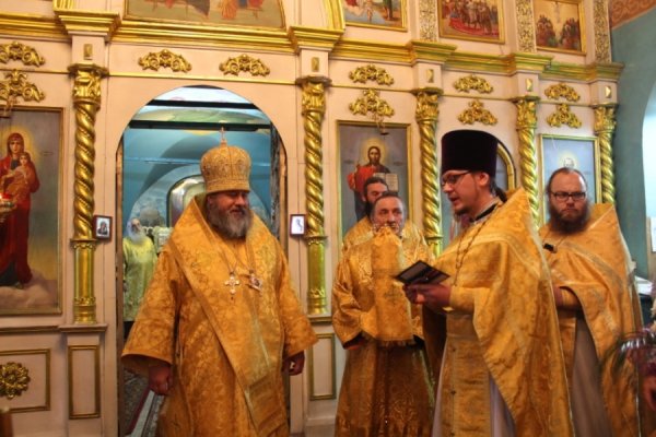 В Барышской епархии торжественно отметили день памяти святителя Филарета   Московского, небесного покровителя Правящего Архиерея епархии