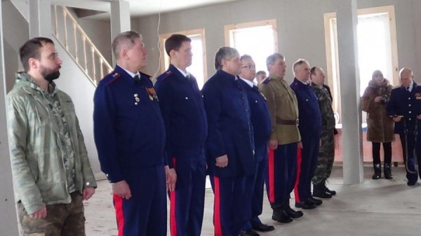 Присяга и Казачий Круг в станице Николаевской