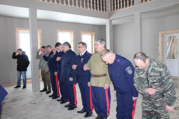 Присяга и Казачий Круг в станице Николаевской