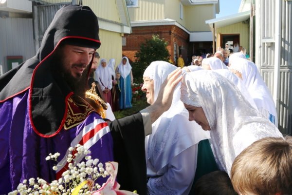 Насельник Жадовской пустыни игумен Никодим (Макушенцев) принял участие в богослужении в единоверческом приходе г. Кузнецка