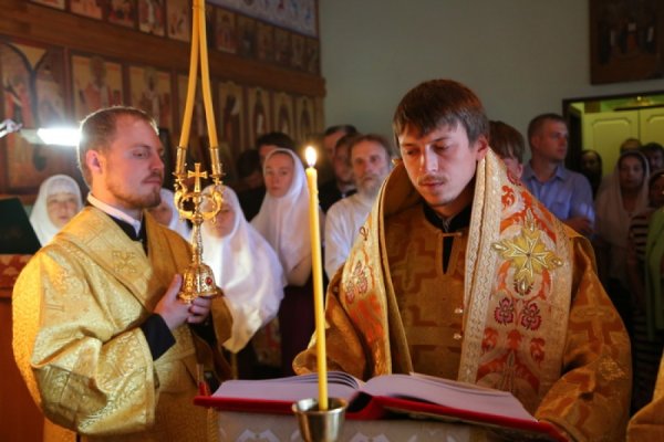 Насельник Жадовской пустыни игумен Никодим (Макушенцев) принял участие в богослужении в единоверческом приходе г. Кузнецка