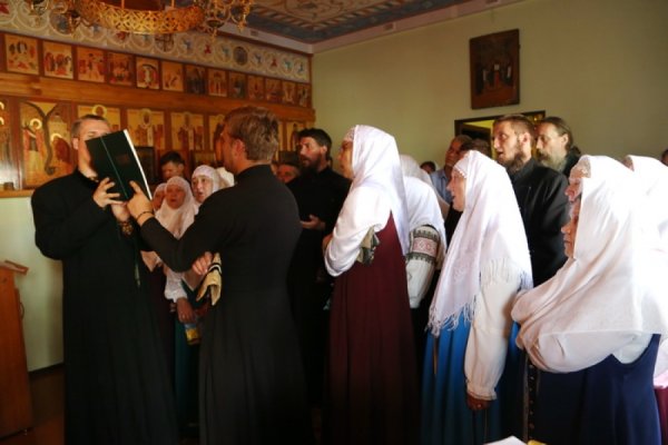 Насельник Жадовской пустыни игумен Никодим (Макушенцев) принял участие в богослужении в единоверческом приходе г. Кузнецка