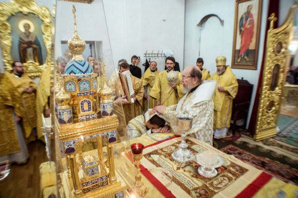 В день тезоименитства владыки Анастасия в Спасо-Вознесенском соборе состоялось праздничное богослужение