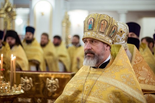 В день тезоименитства владыки Анастасия в Спасо-Вознесенском соборе состоялось праздничное богослужение
