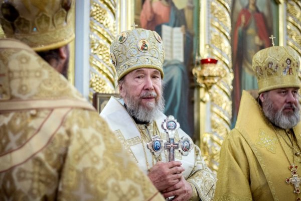 В день тезоименитства владыки Анастасия в Спасо-Вознесенском соборе состоялось праздничное богослужение