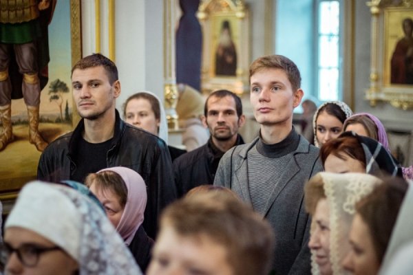 В день тезоименитства владыки Анастасия в Спасо-Вознесенском соборе состоялось праздничное богослужение
