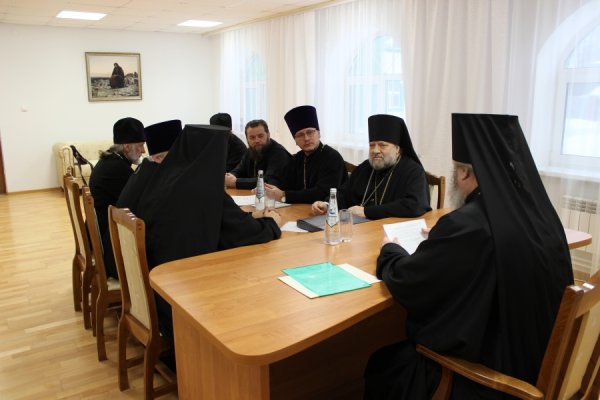 Состоялось заседание епархиального совета и общее епархиальное собрание духовенства