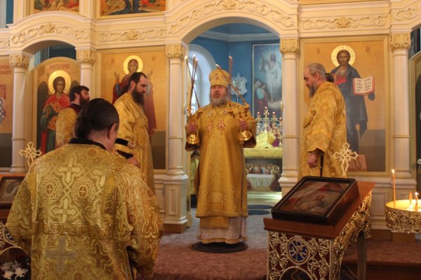 Епископ Филарет совершил богослужения в Престольный день Ханинеевского храма (+ФОТО)