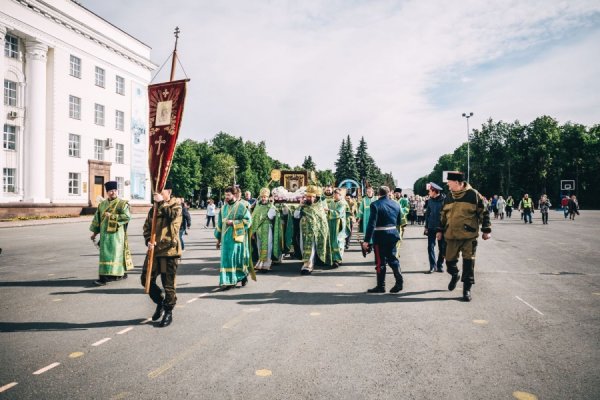 Симбирск встретил Жадовскую икону Божией Матери