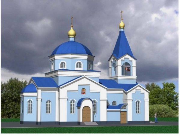 В Глотовке залит фундамент нового храма