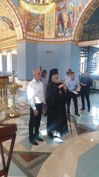 Губернатор Ульяновской области посетил кафедральный собор г. Инза