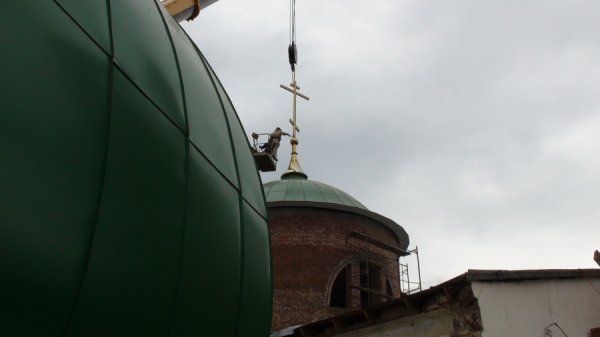 Над Павловкой засияли кресты
