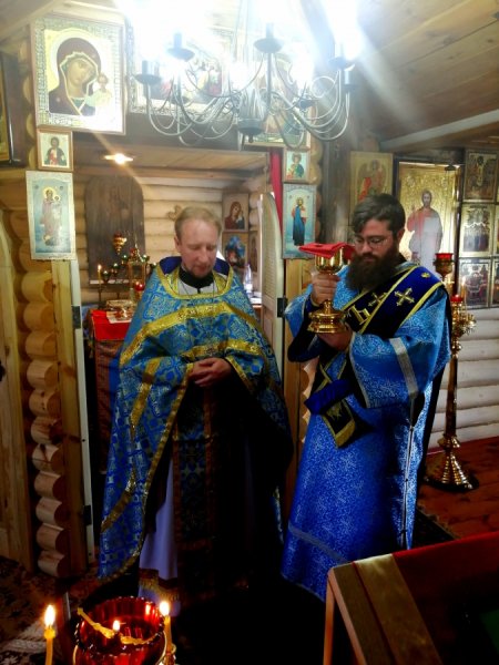 В Барышском районе состоялись богослужения в честь Тихвинской иконы Божией Матери