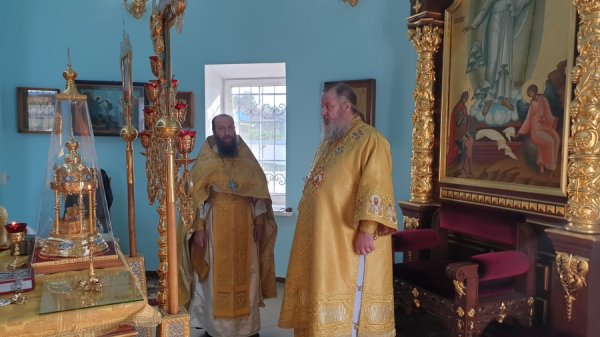 В 1050-ю годовщину со дня преставления княгини Ольги епископ Филарет совершил богослужения в Жадовском монастыре
