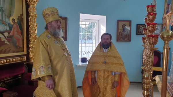 В 1050-ю годовщину со дня преставления княгини Ольги епископ Филарет совершил богослужения в Жадовском монастыре