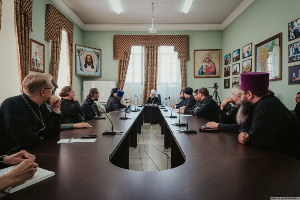 В Симбирске прошло очередное заседание Архиерейского совета митрополии