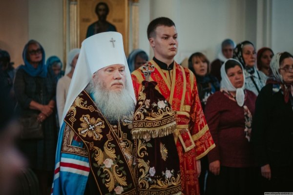 Епископ Барышский и Инзенский Филарет принял участие в первом Богослужении митрополита Иосифа на Симбирской земле