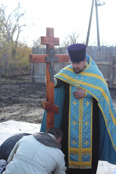 Положено начало строительству нового храма в Радищевском районе
