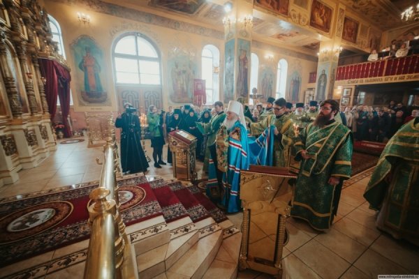В день празднования прп. Гавриила Мелекесского епископ Филарет принял участие в торжествах в Димитровограде