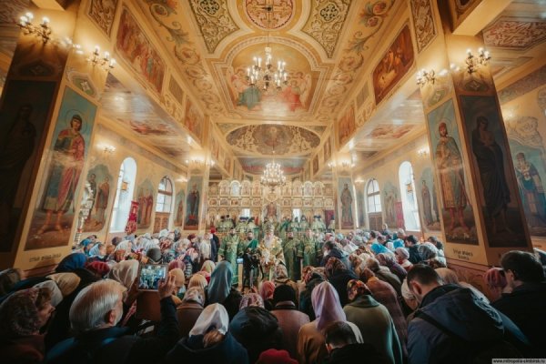 В день празднования прп. Гавриила Мелекесского епископ Филарет принял участие в торжествах в Димитровограде