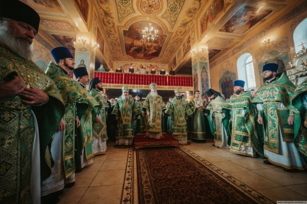 В день празднования прп. Гавриила Мелекесского епископ Филарет принял участие в торжествах в Димитровограде