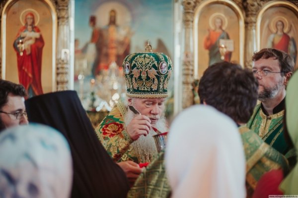 В день празднования прп. Гавриила Мелекесского епископ Филарет принял участие в торжествах в Димитровограде