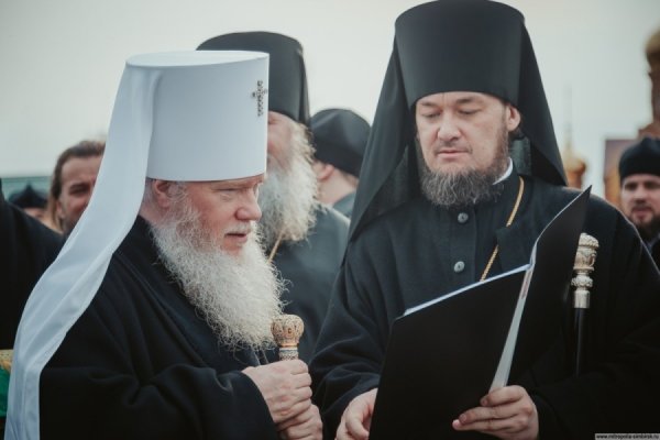 В день празднования прп. Гавриила Мелекесского епископ Филарет принял участие в торжествах в Димитровограде