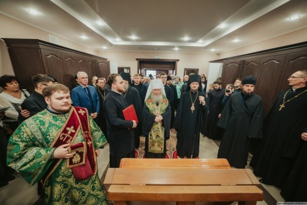 В день празднования прп. Гавриила Мелекесского епископ Филарет принял участие в торжествах в Димитровограде