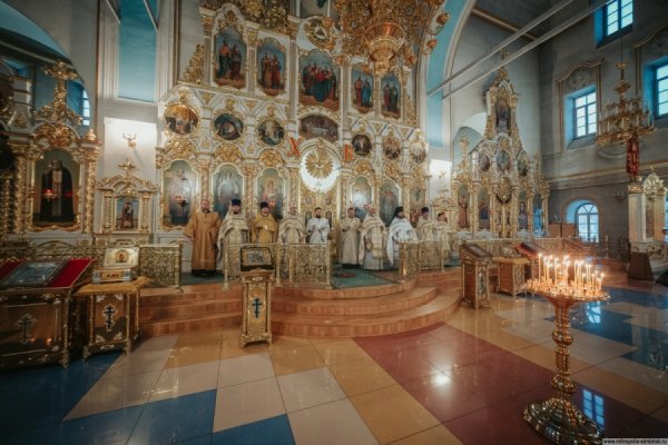 Епископ Филарет принял участие в заупокойных богослужениях по митрополиту Проклу