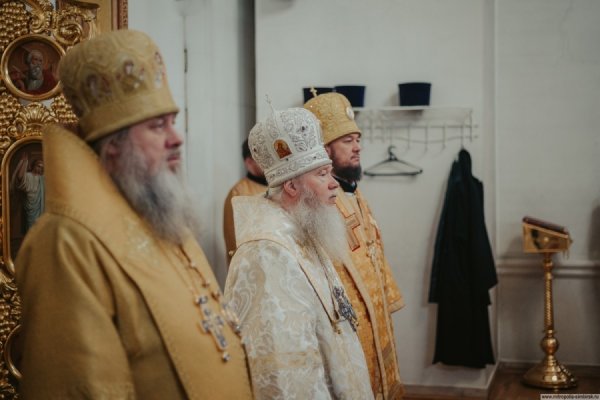 Епископ Филарет принял участие в заупокойных богослужениях по митрополиту Проклу