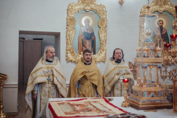 Епископ Филарет принял участие в заупокойных богослужениях по митрополиту Проклу