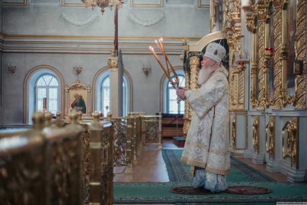 Епископ Филарет принял участие в заупокойных богослужениях по митрополиту Проклу