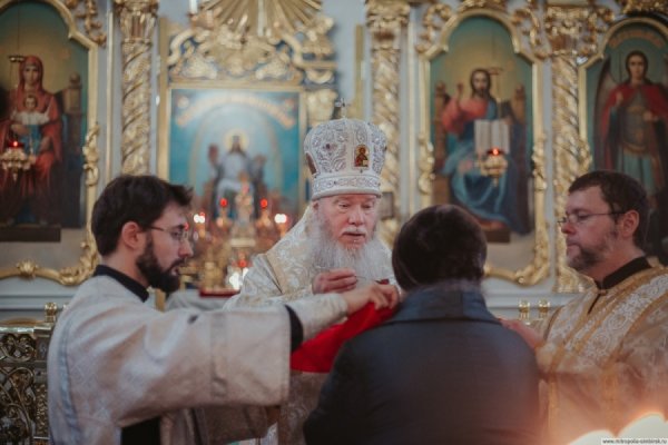 Епископ Филарет принял участие в заупокойных богослужениях по митрополиту Проклу