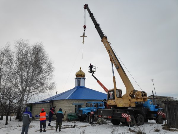 Еще один храм Барышской епархии обрел купол