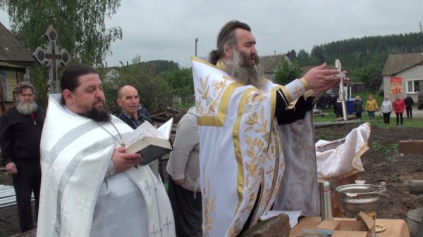  В Русской Хомутери появится церковь.