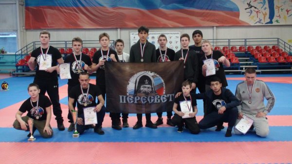 СК "ПЕРЕСВЕТ" при Жадовском монастыре - ЛУЧШИЙ В РЕГИОНЕ ПО ПАНКРАТИОНУ